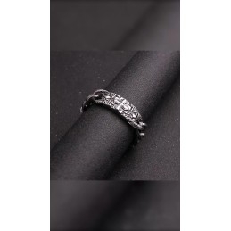 Mode Retro Hand Schmuck Fadenkreuz Muster Titan Armband