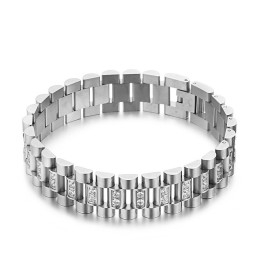 Gemütliches Passendes Diamant-Set Herrenarmband