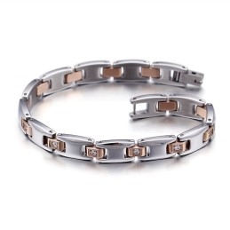 Paar Armbänder Mode Trendy Männlichen Titan Armband