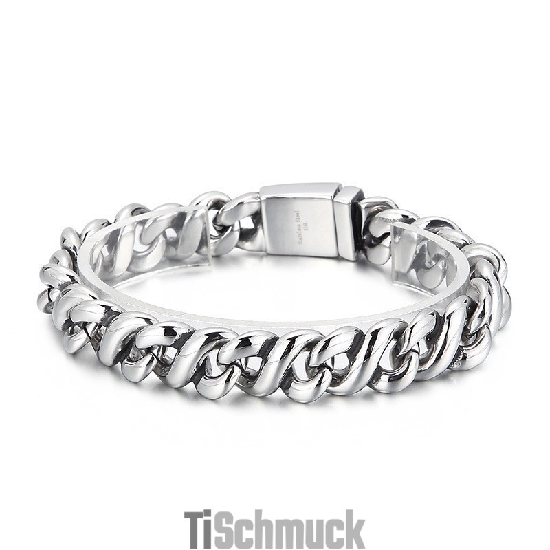 Modisches, Poliertes, Schickes Titanarmband Für Männer Modisches, Poliertes, Schickes Titanarmband Für Männer