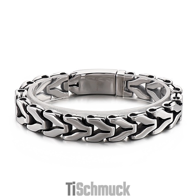 Vintage Drachenknochen Chic Titan Armband Für Männer Vintage Drachenknochen Chic Titan Armband Für Männer