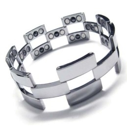Modisches Wolframkarbid-Armband Für Herren, 22 Mm Breit
