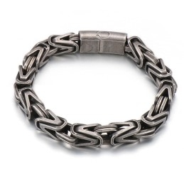 Cooles Rock Hip Hop V-Förmiges Titanarmband Für Männer