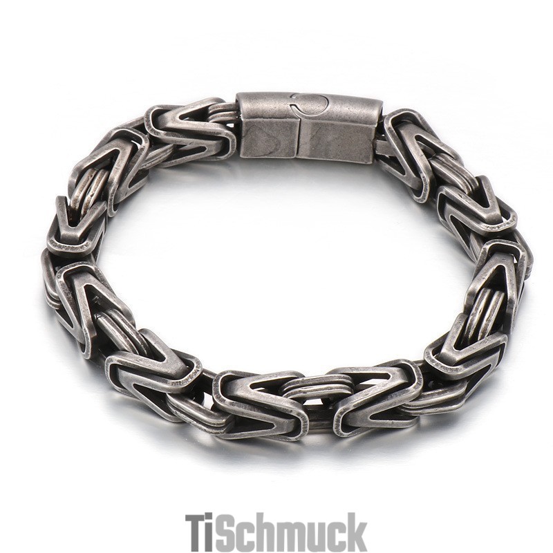 Cooles Rock Hip Hop V-Förmiges Titanarmband Für Männer Cooles Rock Hip Hop V-Förmiges Titanarmband Für Männer