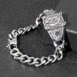 Modisches Herrenarmband Aus Titan