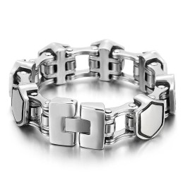 Cooles, Modisches, Geometrisches Titanarmband Für Herren