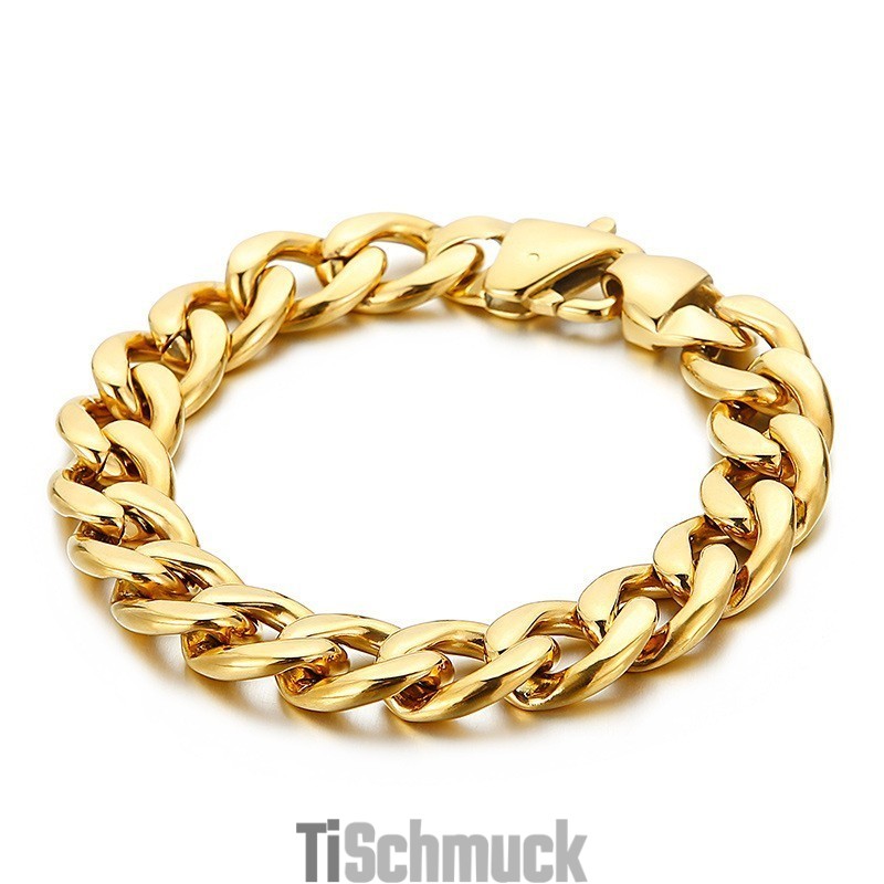 Flaches, Beidseitig Poliertes Titanarmband Für Herren Flaches, Beidseitig Poliertes Titanarmband Für Herren