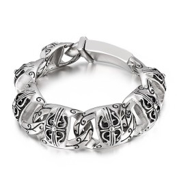 Cooles Totenkopf Herren Titan Armband