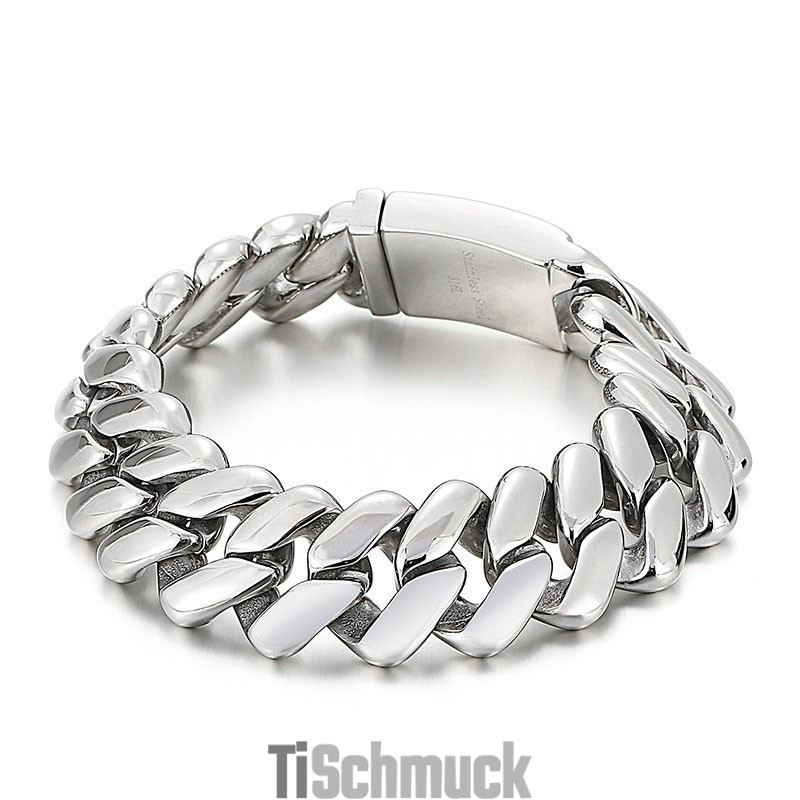 Schickes Wind-Armband Aus Titan In Rautenform Schickes Wind-Armband Aus Titan In Rautenform