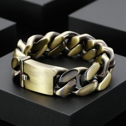 Mode Schillerndes Armband Bronze Titan Armband