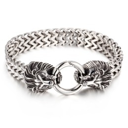 Löwenkopf-Armband Für Männer Coole Armbänder