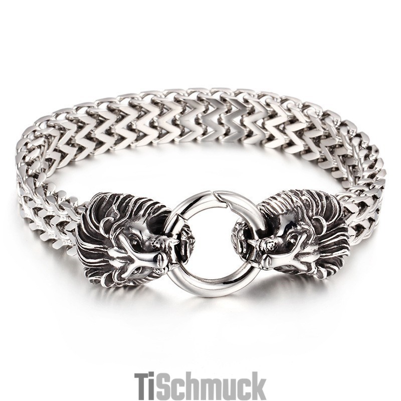 Löwenkopf-Armband Für Männer Coole Armbänder