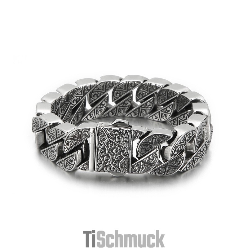 Musterguss-Titanarmband Für Männer Musterguss-Titanarmband Für Männer