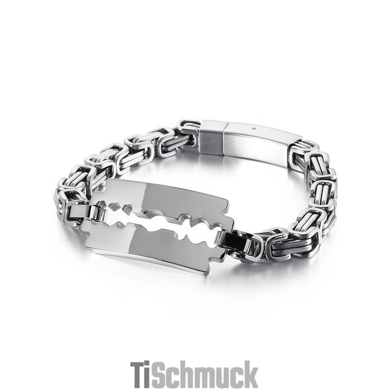 Titan Kaiser Kette Klinge Gebogene Zeichen Gezeiten Schmuck Titan Kaiser Kette Klinge Gebogene Zeichen Gezeiten Schmuck