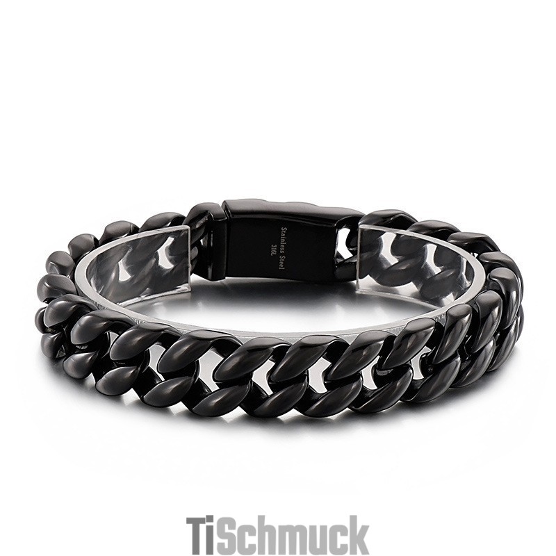 Cooles Vakuumbeschichtetes Herrenarmband Aus 18 Karat Titan Cooles Vakuumbeschichtetes Herrenarmband Aus 18 Karat Titan