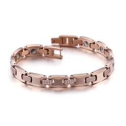 Der Gleiche Absatz Mit Diamanten Germanium Plating Wolfram Paar Armband