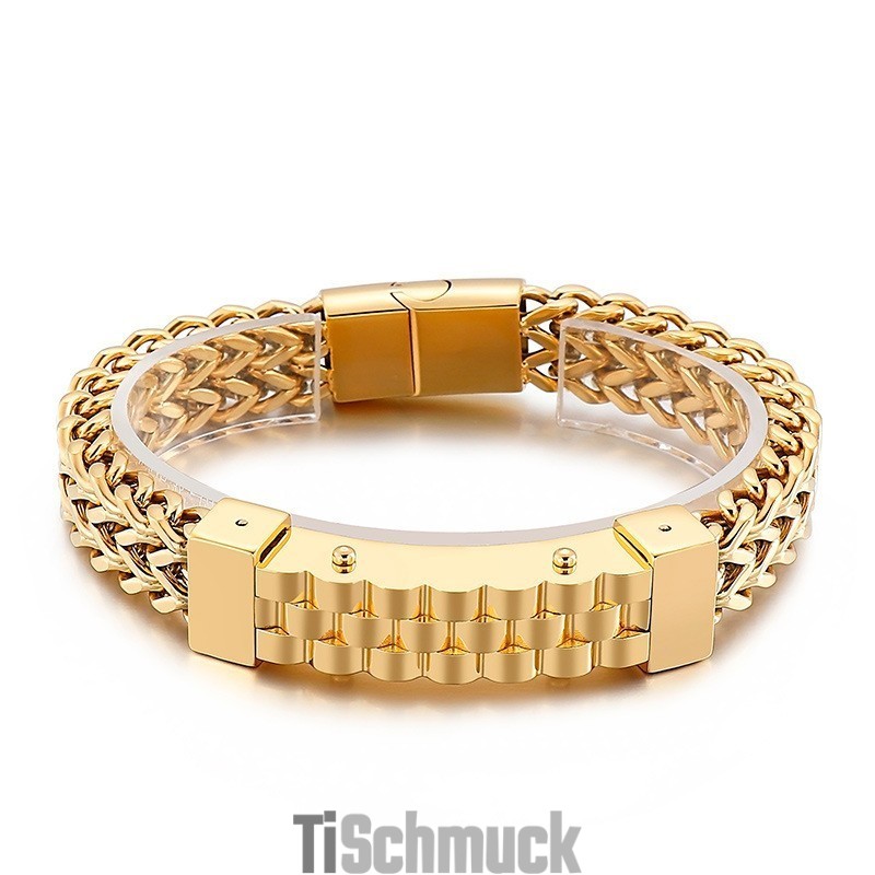Modisches Titanarmband Im Hip-Hop-Stil Für Herren Modisches Titanarmband Im Hip-Hop-Stil Für Herren