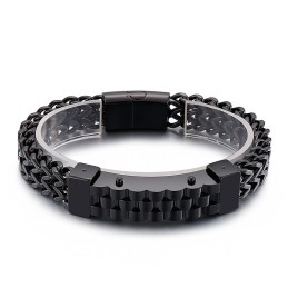Modisches Titanarmband Im Hip-Hop-Stil Für Herren