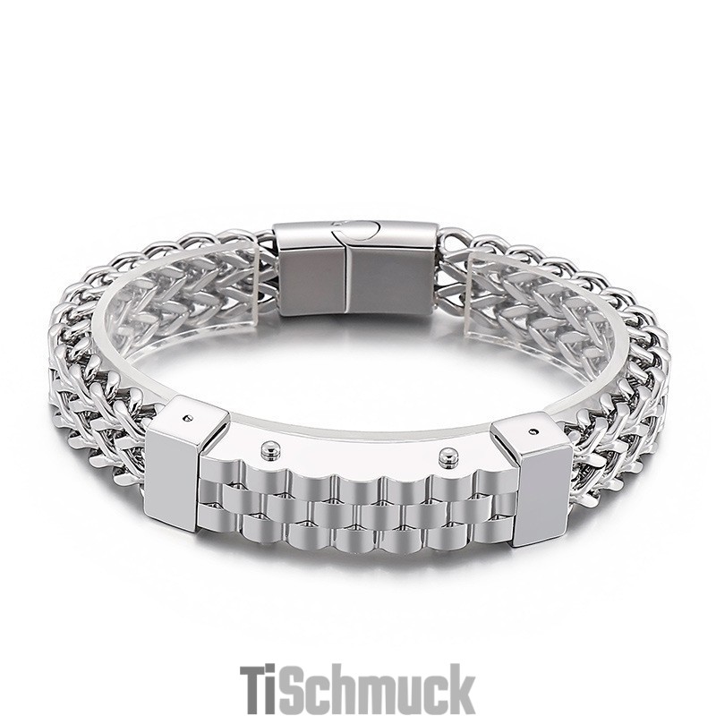 Modisches Titanarmband Im Hip-Hop-Stil Für Herren Modisches Titanarmband Im Hip-Hop-Stil Für Herren