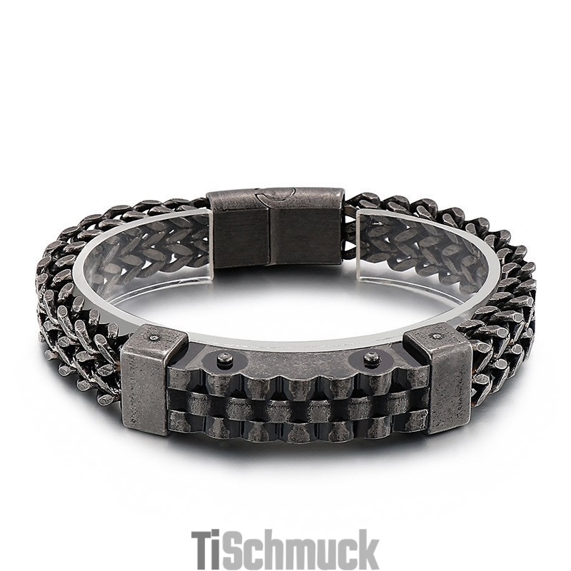 Modisches Titanarmband Im Hip-Hop-Stil Für Herren Modisches Titanarmband Im Hip-Hop-Stil Für Herren