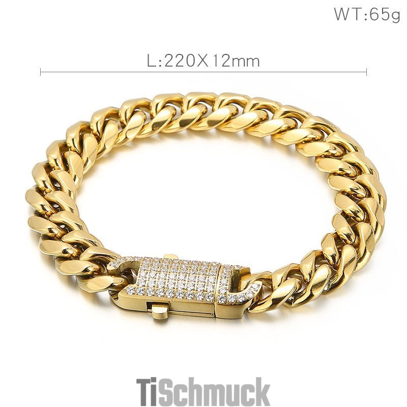 Titanarmband Im Hip-Hop-Stil Für Männer Titanarmband Im Hip-Hop-Stil Für Männer