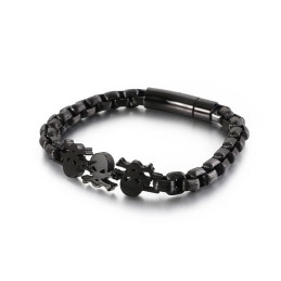 Fashion Street Style Hip-Hop Totenkopf Herren Titan Armband