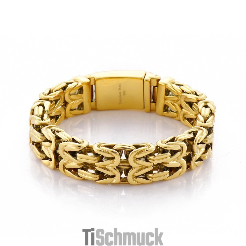 V-Förmiges Hohles Herren-Titanarmband