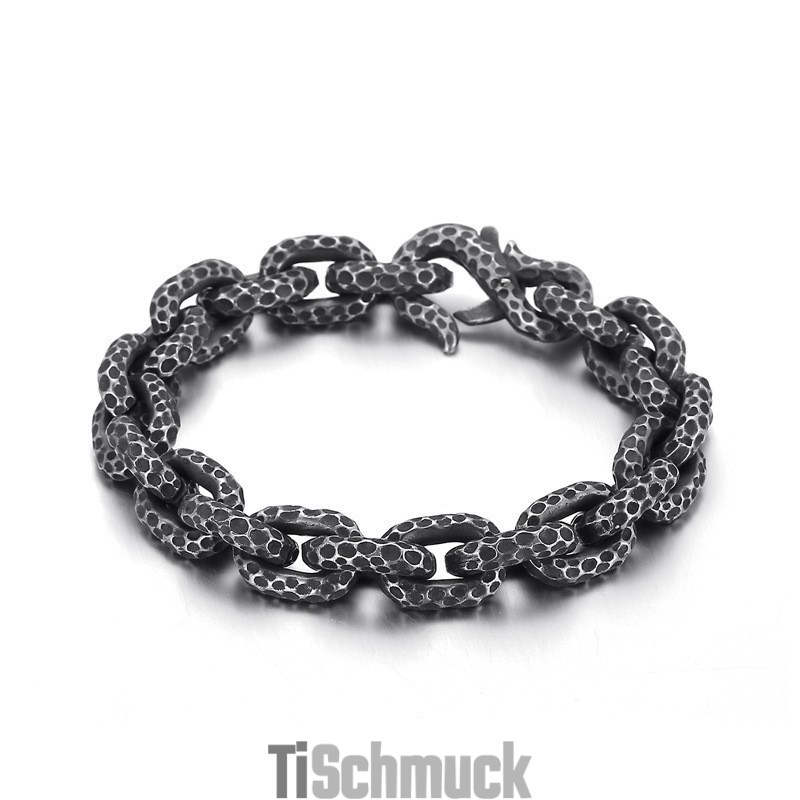 Modisches Polka Dot Titan Armband Für Männer