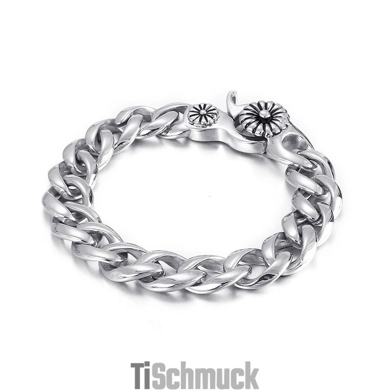 Beliebtes Titanarmband Im Schicken Stil Mit Schneckenschnalle Für Männer Beliebtes Titanarmband Im Schicken Stil Mit Schneckenschnalle Für Männer