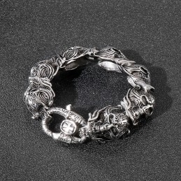 Cooles Totenkopf Herren Titan Armband