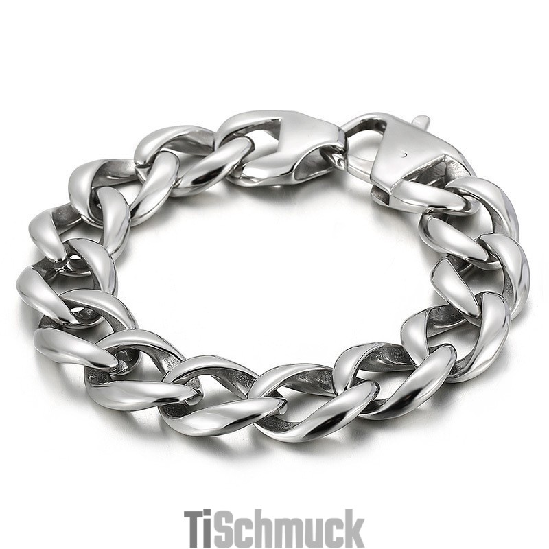 Cooles Titanarmband Im Hip-Hop-Chic-Stil Für Herren