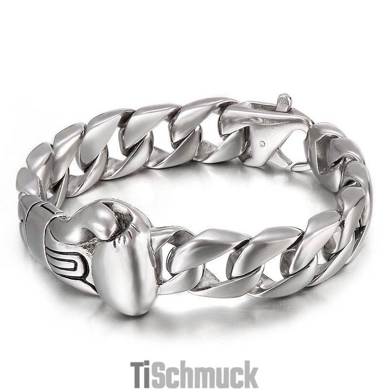 Chic Style Tide Herren Boxhandschuhe Titan Schmuck