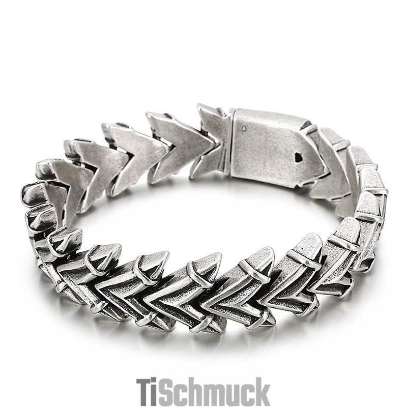 Cooles, Übertrieben Schickes Titanarmband Für Männer Cooles, Übertrieben Schickes Titanarmband Für Männer
