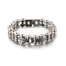 Titan Herren Tide Armband Rock Biker Kette Armband