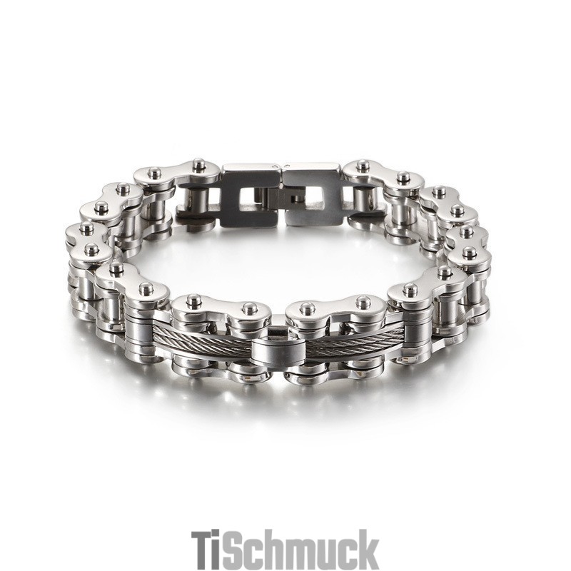 Titan Herren Tide Armband Rock Biker Kette Armband