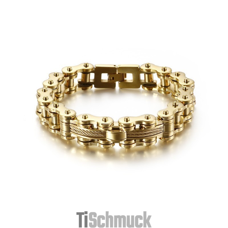 Titan Herren Tide Armband Rock Biker Kette Armband
