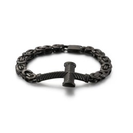 Günstiges Herren Titan Kreuz Armband