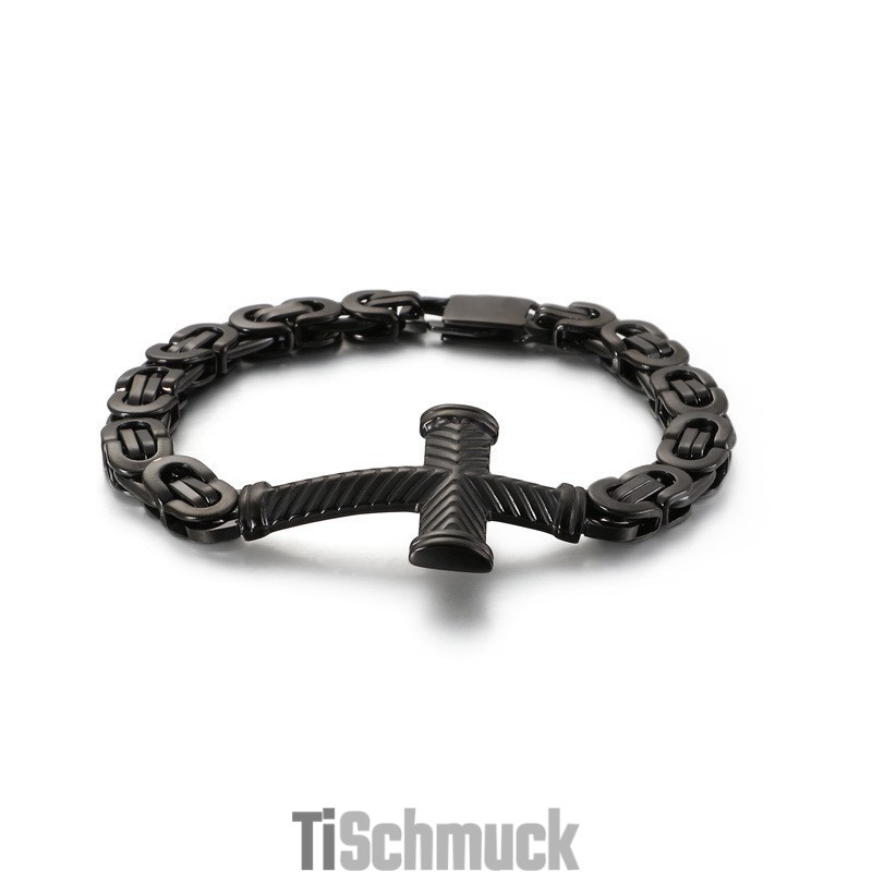 Günstiges Herren Titan Kreuz Armband Günstiges Herren Titan Kreuz Armband
