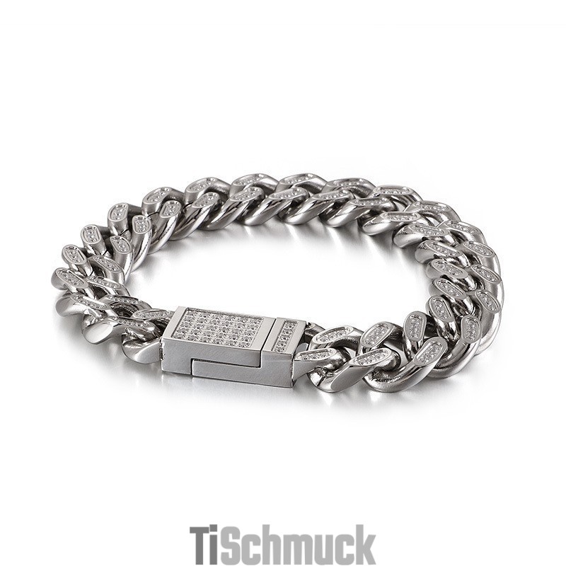 Titan Herren Hip-Hop Armbänder Mit Diamanten