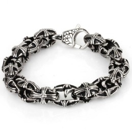 Kreuz Titan Armband Für Männer