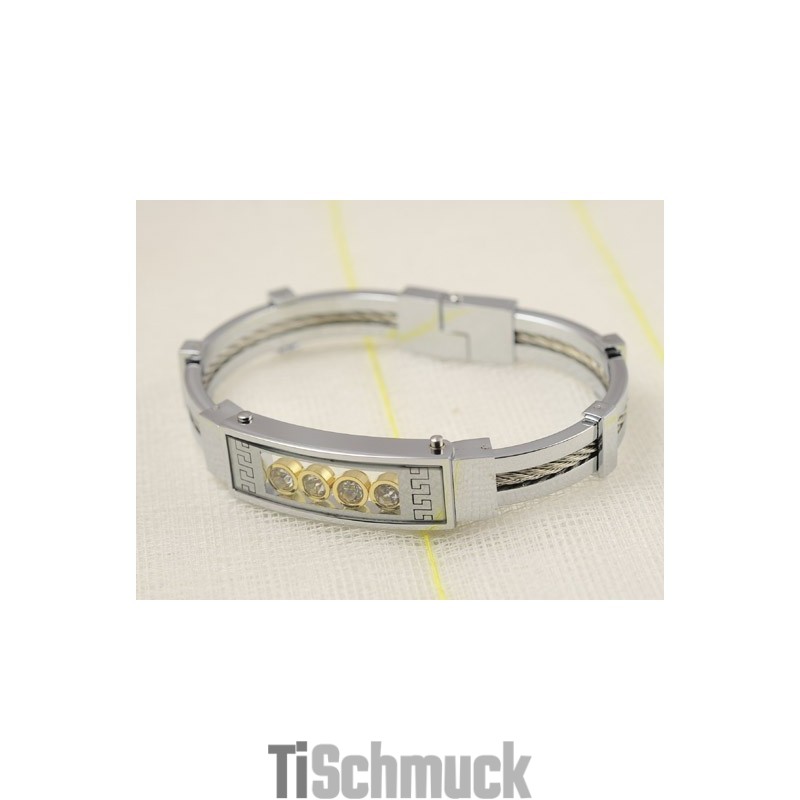 Herren Titan Diamant Armbänder