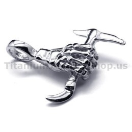 Anhänger Aus Reinem Titan Mit Handknochen-Design Und Beil – Inklusive Kette