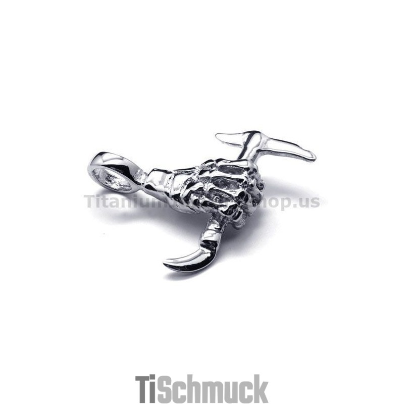 Anhänger Aus Reinem Titan Mit Handknochen-Design Und Beil – Inklusive Kette Anhänger Aus Reinem Titan Mit Handknochen-Design Und Beil – Inklusive Kette