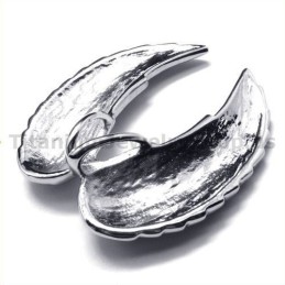 Engelsflügel-Anhänger Aus Titan – Kostenlose Kette