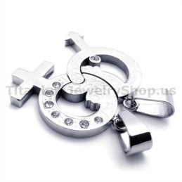 Titan-Anhänger Für Liebhaber Mit Diamantfreien Ketten