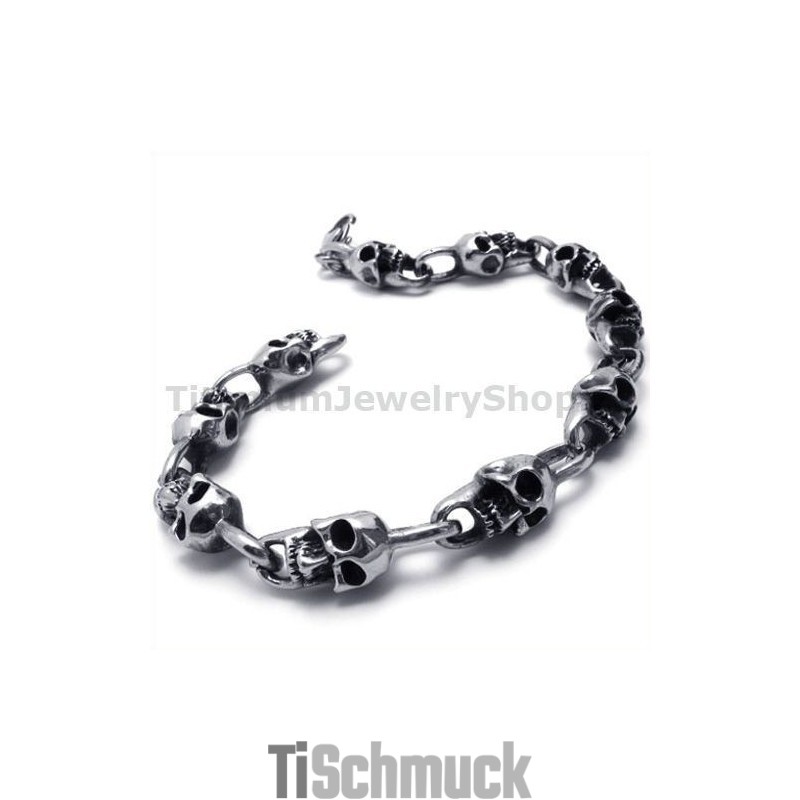 Herren Titan Totenkopf Armband