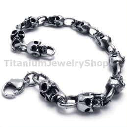 Herren Titan Totenkopf Armband