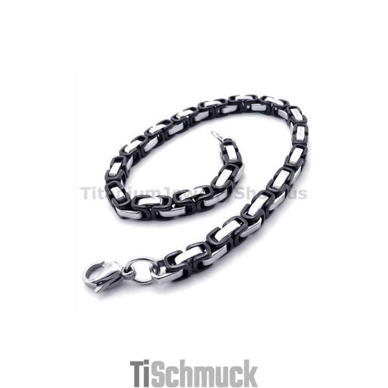 Schwarzes Titanarmband Für Herren Schwarzes Titanarmband Für Herren
