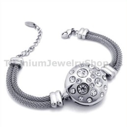 Damen Titan Armband Mit Diamanten