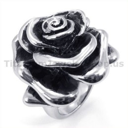Blumen-Titanring